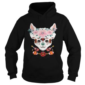 LLama Dia De Los Muertos Day Of The Dead Alpaca Calavera shirt 1