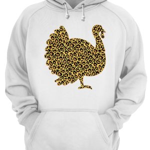 Leopard Print Turkey Thanksgiving Fall Autumn Gobble Gift shirt 3