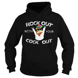 Lgbt chicken rock out with your cock out shirt 1