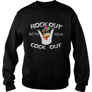 Lgbt chicken rock out with your cock out shirt 2