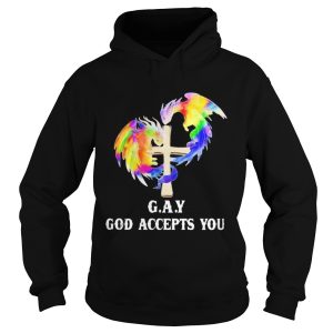 Lgbt dragon gay god accepts you shirt 1