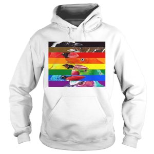 Lgbtqia Pride Birds shirt