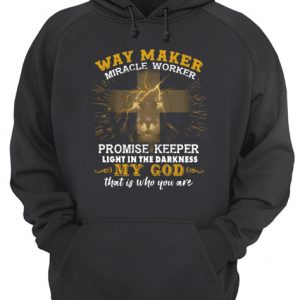 Lion Way Maker Miracle Worker Promise Keeper Light In The Darkness My God That Is Who You Are shirt 3