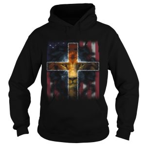 Lion king jesus american flag independence day shirt 1