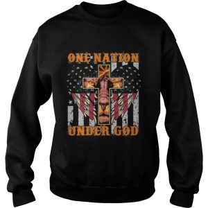 Lion king one nation under god american flag independence day shirt