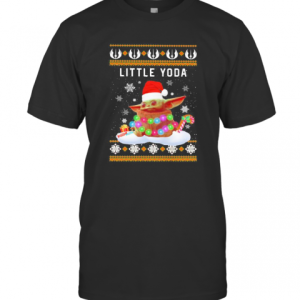 Little Yoda Ugly Christmas Vintage T-Shirt