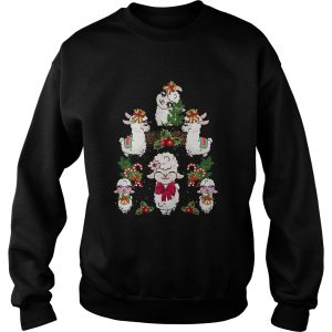 Llama Christmas Tree shirt 3