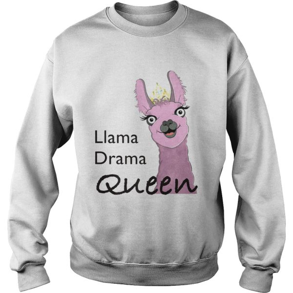 Llama drama queen shirt