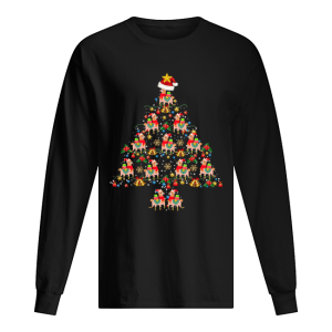 Llamas Christmas Tree Awesome Gift T-Shirt