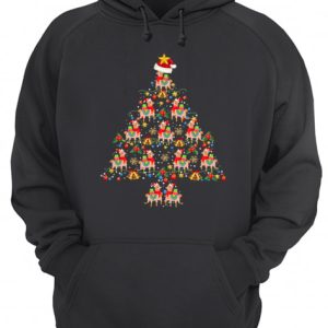 Llamas Christmas Tree Awesome Gift T Shirt 3