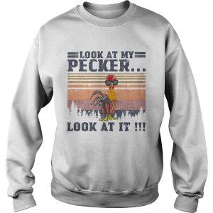 Look at my pecker look at it vintage retro shirt