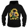 Love Cat Sunflower shirt