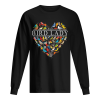 Love Crazy bird lady heart shirt