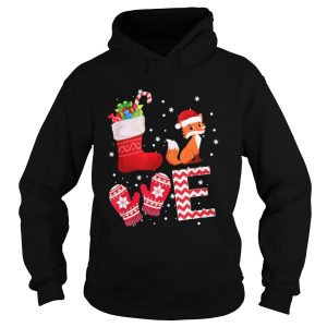 Love Fox Santa Ugly Christmas shirt 1