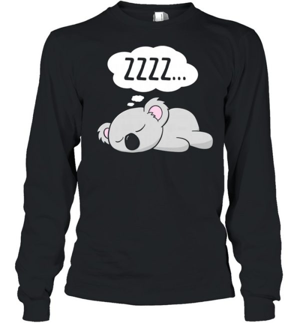 Love Idea Sleeping Koala Shirt