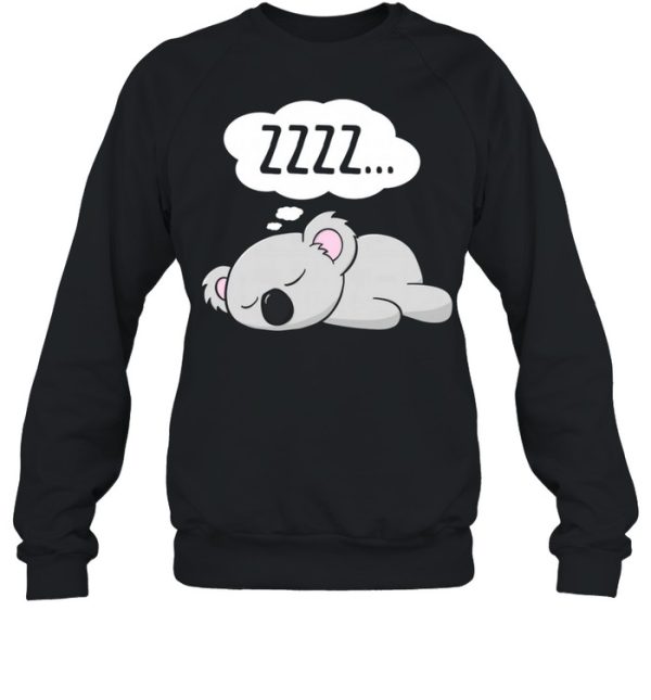 Love Idea Sleeping Koala Shirt