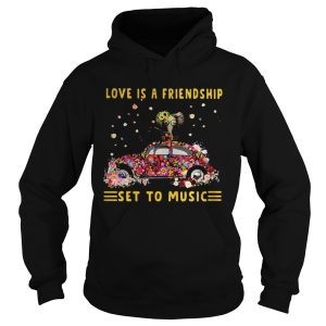 Love Is A Friendship Set To Music Elephant Hippie shirt 1