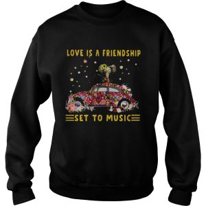 Love Is A Friendship Set To Music Elephant Hippie shirt 2