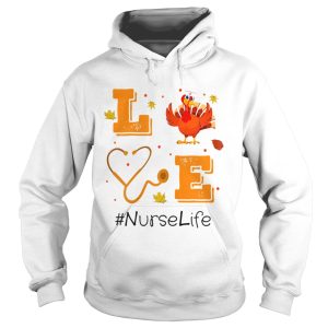 Love Nurse Life Turkey Nursing Thanksgiving pajama shirt