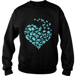 Love Sea Turtles Heart shirt