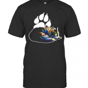 Love Wolf Paw T-Shirt