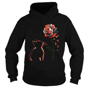 Love for a cure awareness roses cat shirt 1