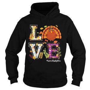 Love lunch lady life turkey thanksgiving shirt 1