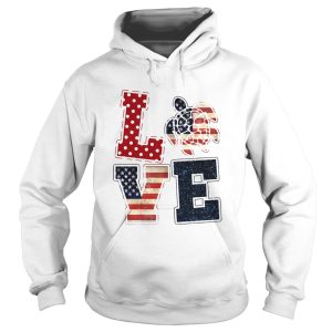 Love turtle American flag veteran Independence Day shirt 1