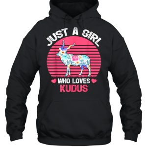 Lover Just A Girl Who Loves Kudus Tee Shirt 3