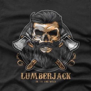 Lumberjack Skull – T-shirt