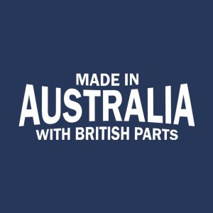 Made in Australia with British parts T shirt 2