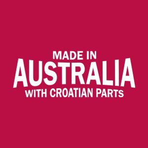 Made in Australia with Croatian parts T shirt 2