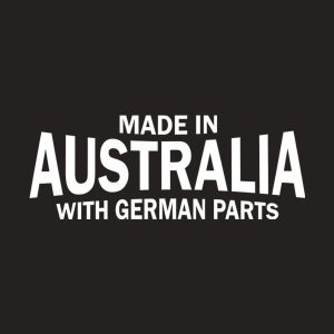 Made in Australia with German parts T shirt 2