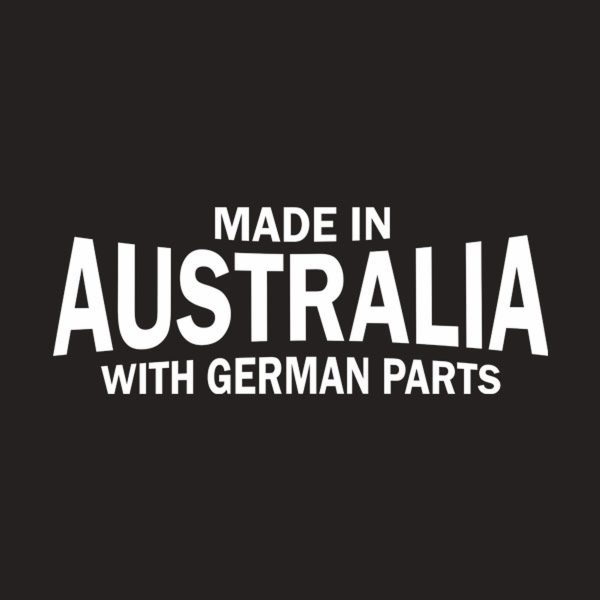 Made in Australia with German parts – T-shirt