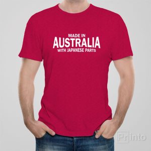 Made in Australia with Japanese parts – T-shirt