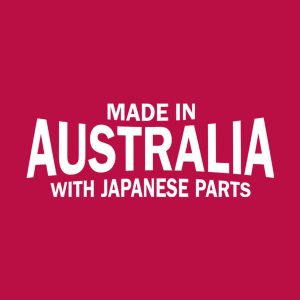 Made in Australia with Japanese parts – T-shirt