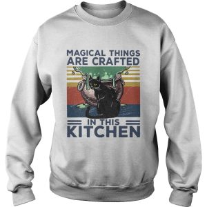 Magical Things Are Crafted In This Kitchen Vintage Retro shirt 2