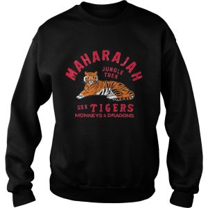 Maharajah jungle tral see tigers monkeys and dragons shirt 2