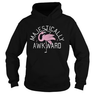 Majestically Awkward Pink Flamingo Funny Bar Crawl Shirt T Shirt 1