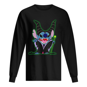 Maleficent Stitch witch shirt