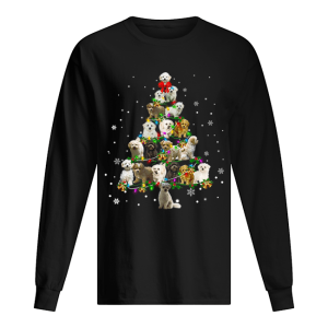 Maltipoo Christmas Tree T Shirt 1