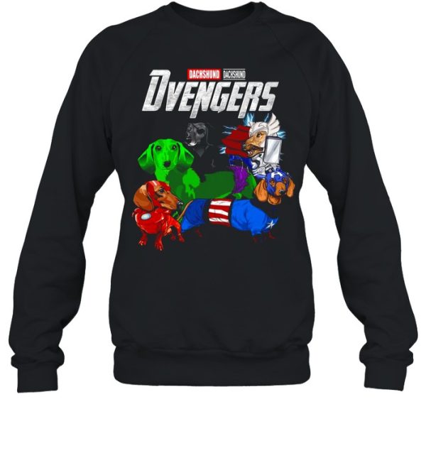 Marvel Avengers Endgame Dachshund Dvengers shirt