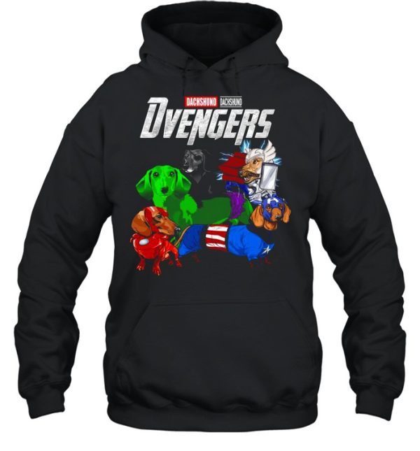 Marvel Avengers Endgame Dachshund Dvengers shirt