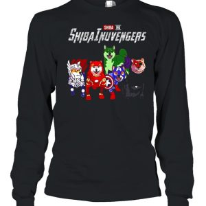 Marvel Avengers Endgame Shiba Inu Dog Shibainuvengers shirt 1