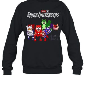 Marvel Avengers Endgame Shiba Inu Dog Shibainuvengers shirt 2