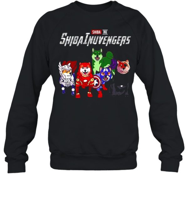 Marvel Avengers Endgame Shiba Inu Dog Shibainuvengers shirt