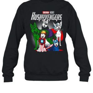 Marvel Avengers Siberian Husky Huskyvengers shirt 2