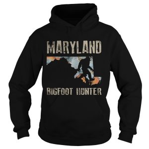 Maryland bigfoot hunter sunset shirt 1