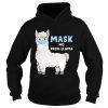 Mask no probllama shirt
