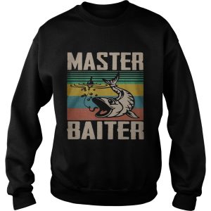 Master baiter fishing vintage retro shirt